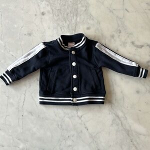 Joe Fresh 3-6 Months Navy & White Sweater / Jacket